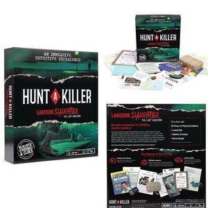 BRAND NEW!NIB NWT HUNT A KIL*3R — AN INTERACTIVE GAME — PLAY SOLO OR WITH OTHERS